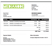 invoice